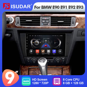 For BMW E90 E91 E92 E93 Android 12 stereo Car Radio Multimedia Navigation GPS