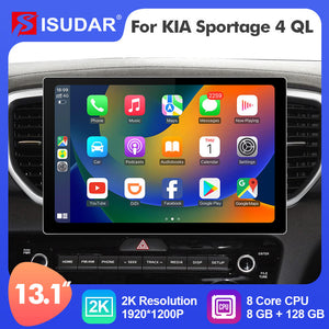 ISUDAR 2K 13.1 Inch Car Radio For KIA Sportage 4 KX5 2016 - 2018 2019-2021