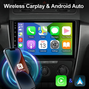 T72 QLED Car Radio Multimedia Carplay Navigation stereo GPS For Skoda Yeti 2009 2010 2011 2012 2013