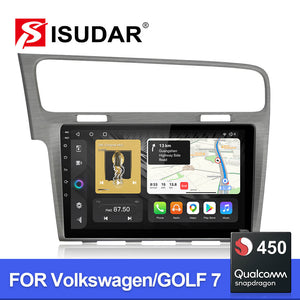 8 Core RAM 4GB GPS Qualcomm For VW/Volkswagen/Golf 7 2013-