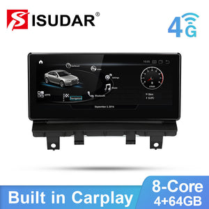 Isudar Qualcomm snapdragon Android 10 Auto radio  for Audi A3 - ISUDAR Official Store