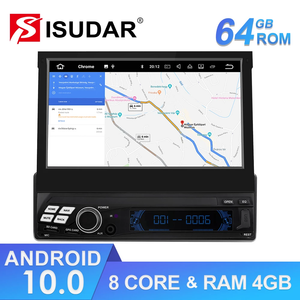 Isudar Universal Car Multimedia Player 1 Din Android 10 7 Inch Detachable Multi giulietta - ISUDAR Official Store