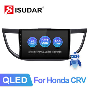 Isudar V72 Android 10 Auto Radio For HONDA CRV CR-V 2012-2016 - ISUDAR Official Store