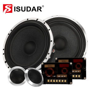 ISUDAR SU602 6.5 Inch Car Component Speaker System 2 Way Auto Audio HiFi Stereo - ISUDAR Official Store
