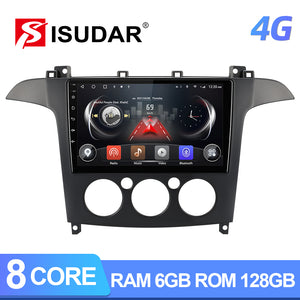 Isudar 8 core RAM 6G Carplay Auto radio Ford S-Max S Max 2006-2015 GPS Navigation Multimedia - ISUDAR Official Store