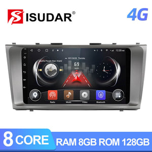 ISUDAR T72 QLED Android 10 For Toyota Camry 7 XV 40 2006-2011