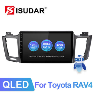 Isudar V72 QLED Android 10 Auto Radio For Toyota/RAV4 - ISUDAR Official Store