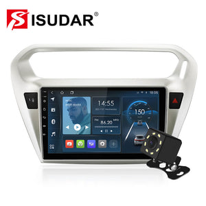ISUDAR 4 Core Android Stereo IPS For Citroen/elysee/peugeot 301 2013-