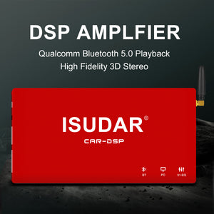 ISUDAR DA08 Car Amplifier DSP 1200W MAX AB Class 8 Channels Input - ISUDAR Official Store