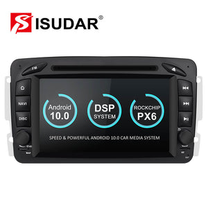 ISUDAR 2 Din Auto Radio Android 10 For Mercedes/Benz/CLK/W209/W203/W208/W463/Vaneo/Viano/Vito - ISUDAR Official Store