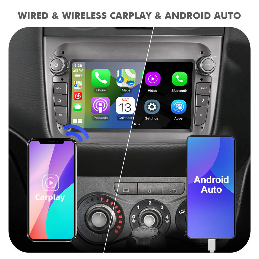 ISUDAR Android 12 Upgrade T72 4G Car Radio For Alfa Romeo Mito 2008 ...