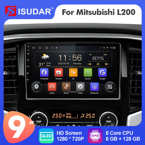 T72 Android 12 8 Core Car Radio Player Navigation Multimedia For Mitsubishi L200 5 2017-2022