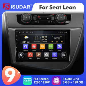 ISUDAR Android 12 8 Core Car Radio Navigation For Seat LEON 2005-2012