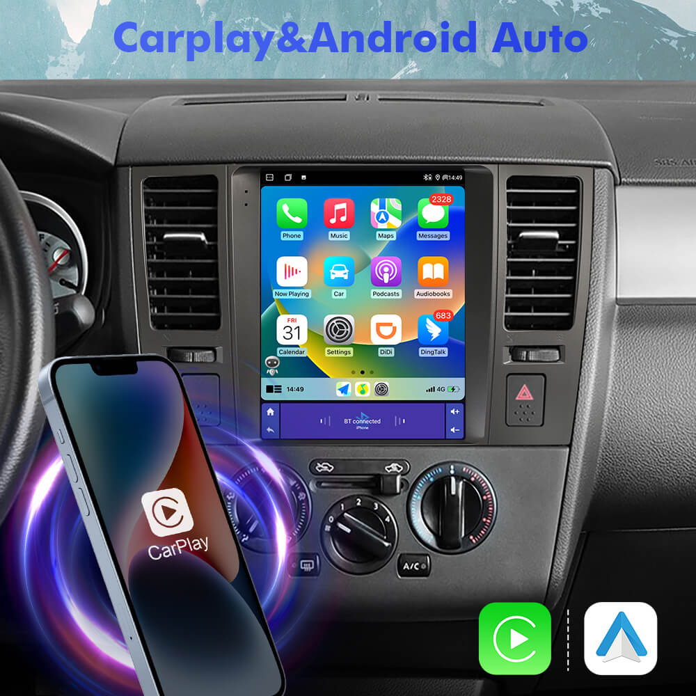 ISUDAR Android 12 Tesla Style Vertical Screen Car Radio for Nissan ...