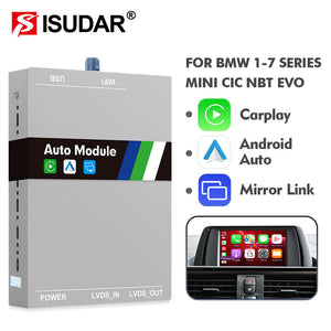 ISUDAR Apple Full Screen Carplay AA Modem for BMW CIC NBT EVO System - ISUDAR Official Shop