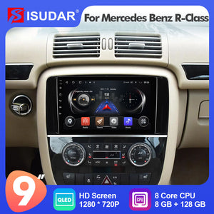 ISUDAR For Mercedes-Benz R-CLASS W251 R280 R300 R320 2005-2017 Android 12 head unit Car Multimedia Navigation