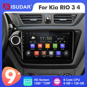 T72 For Kia Rio 3 4 2011-2016 Android Head Unit Car Radio Multimidia Video Player Navigation