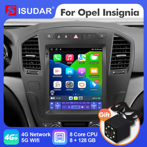 ISUDAR Android 12 Vetical Tesla Screen Car Radio For Opel insignia vauxhall holden/Buick Regal 2009-2013