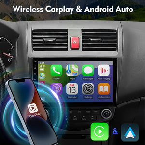 QLED 1280*720P Android Car Radio For Honda/Accord 7 2003-2007 with RDS Carplay