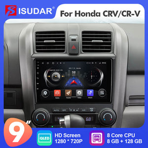 QLED Android Car Radio head unit For Honda/CRV/CR-V 2006 2007-2011 GPS Navigation