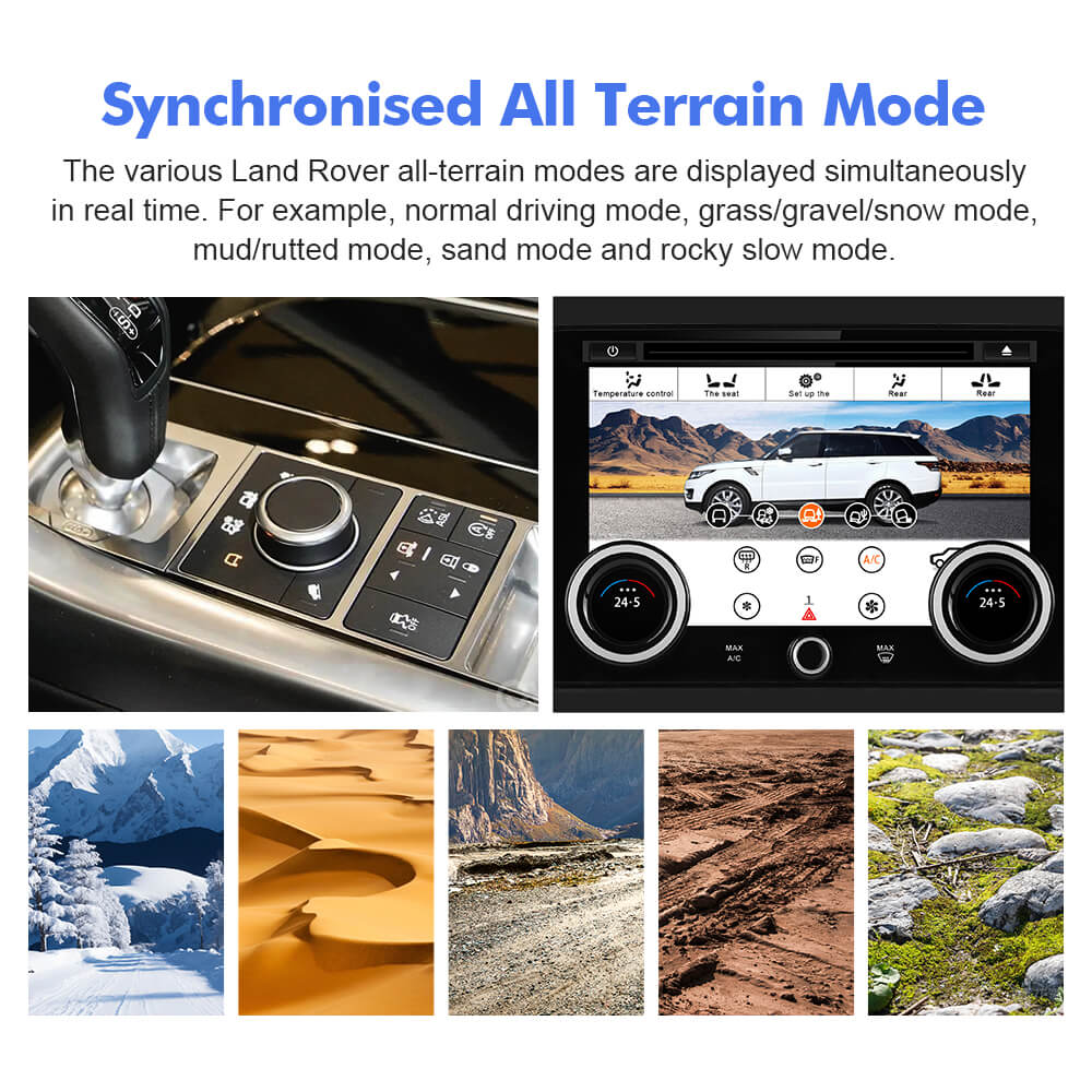 AC Panel 9 inch Touch LCD Screen For Range Rover Sport L494 (2014-2017 ...