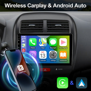 T72 Android 12 8 Core Carplay Car Radio For Mitsubishi ASX 1 2010 2011 - 2016 C4 Peugeot 4008