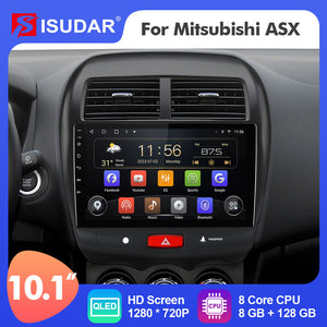 T72 Android 12 8 Core Carplay Car Radio For Mitsubishi ASX 1 2010 2011 - 2016 C4 Peugeot 4008