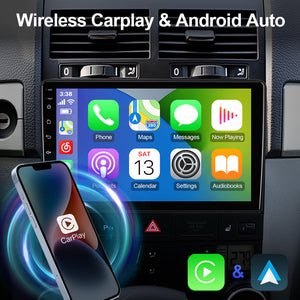T72 QLED Car Radio Multimedia Player stereo For VW/Volkswagen/Touareg/Transporter T5