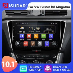 Upgraded QLED 10 inch screen Android 10 Car Radio For VW/Passat b8 Magotan 2015-