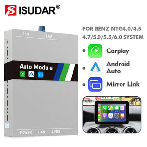 ISUDAR Apple Carplay wireless Modem for Mercedes C Class W204 W205 E Class W212 CLA W117 W212 W211 W210 W124 - ISUDAR Official Shop