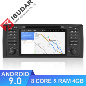 ISUDAR Auto radio Android 9 Octa core For BMW/E39/X5/E53 - ISUDAR Official Store