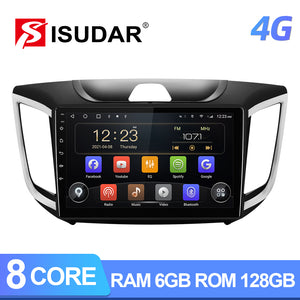 1280*720P QLED 8 core Auto radio For Hyundai/IX25/Creta 2015-2020 - ISUDAR Official Store