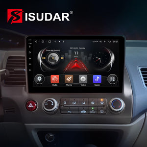 ISUDAR 4G Carplay QLED Car Radio For Civic/Honda 2006-2009 2012 - ISUDAR Official Store