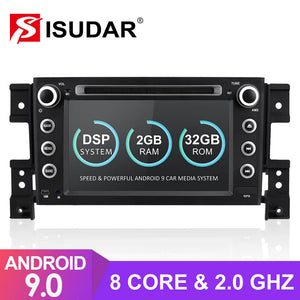Isudar 2 Din T8 Android 9 Auto Radio For SUZUKI/Grand Vitara - ISUDAR Official Store