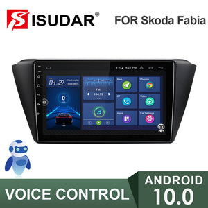ISUDAR V57S 2 Din Android 10 Car Radio For Skoda Fabia 2015-2019 - ISUDAR Official Store