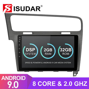 Isudar T8 1 Din Auto Radio Android 9 For VW/Volkswagen/Golf 7 - ISUDAR Official Store