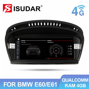 Isudar Qualcomm Android 10.0 car dvd player for BMW 5 series E60 E61 E62 E63 - ISUDAR Official Store