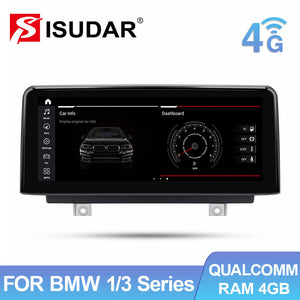 Isudar Android auto and carplay Auto radio For BMW For For BMW F20 F21 F30 F31 F22 F33 F34 F36 NBT - ISUDAR Official Store