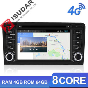 ISUDAR H53 2 Din Android Car Radio For Audi/A3/S3 2002-2013 - ISUDAR Official Store