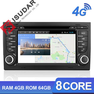ISUDAR H53 2 Din Android Car Radio For Audi/A4/S4 2002-2008 - ISUDAR Official Store
