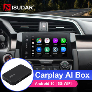 Android 10 Carplay Ai Box 4 Core Car Audio For VW Audi Merceders Toyota Volvo Wireless Carplay Android Auto 5G WIFI