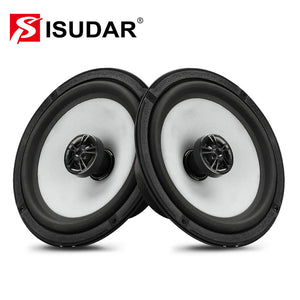ISUDAR SU601C Car Coaxial Hifi Speakers 2 Pcs 6.5 Inch 2 Way Vehicle Door - ISUDAR Official Store