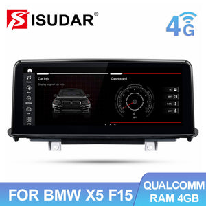 Qualcomm Snapdragon Car Multimedia Player for BMW X5 F15 X6 F16 2014-2017 NBT System - ISUDAR Official Store