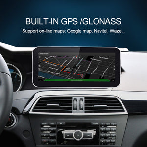 Isudar Car Autoradio Navigation Cassette GPS 4G for Mercedes Benz C Class W204 S204 2011-2013 - ISUDAR Official Store