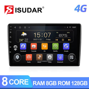 T72 Android 10 Car Radio Carplay For Peugeot 407