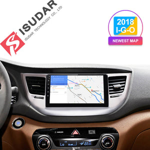 ISUDAR 1 Din Auto radio Android 9 For Hyundai Tucson/IX35 2016 2017 - ISUDAR Official Store