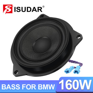 ISUDAR 4.5 Inch Doors Speaker For BMW E60 E70 E81 E90 F10 F20 F30 Series NdFeB Built-in Magnet Stereo System - ISUDAR Official Store