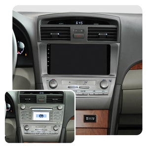 ISUDAR 9" Car Radio Fascia Frame Facials Installation Panel Dashboard For Toyota Avensis