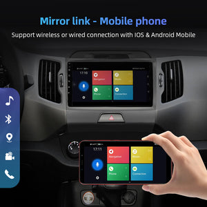 ISUDAR Android Stereo Mirror link For Kia/sportage 2010-2012 2016