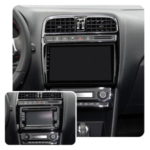 ISUDAR Auto Radio Frame For VW Volkswagen POLO Sedan 2008-2020